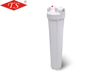 Chine Couleur blanche logement de filtre de 20 pouces, pièces de circuit de refroidissement de RO fortement durables fournisseur