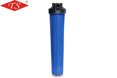 Chine Logement bleu léger de filtre, logement en plastique de filtre d'eau pour de RO la filtration pré fournisseur