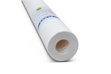 Chine Couleur personnalisable de blanc de densité de la cartouche filtrante d'épurateur de l'eau de polypropylène 1um fournisseur