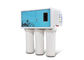 système bleu-clair de filtration de l'eau d'osmose d'inversion 50G avec le grand cache anti-poussière fournisseur