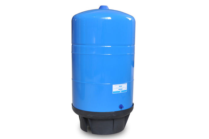 cuve de stockage bleue de système du RO 20G, réservoir d'eau d'osmose d'inversion 3/4" taille de pore