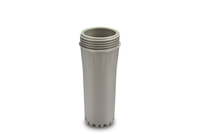 Double joint circulaire logement de filtre d'eau de 10 pouces avec la catégorie comestible pp matérielle