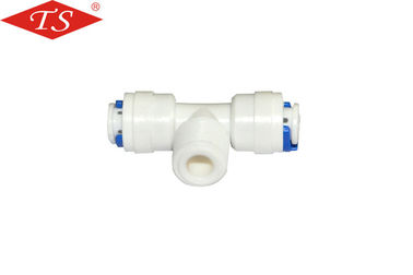 Chine Dérivation en té K6044 en plastique d'accessoires d'épurateur de l'eau de preuve de fuite sans écrou fournisseur