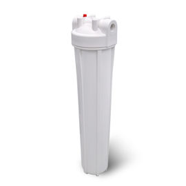 Chine Système simple 20&quot; de filtration de l'eau de joint circulaire logement extérieur blanc de filtre de boucle fournisseur