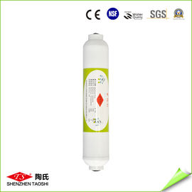 Non-libération maximum de pression de travail des cartouches filtrantes de l'eau d'UDF 400psi des fines de carbone fournisseur