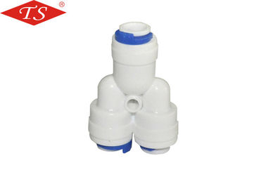 1/4&quot; connecteur rapide de forme de la dérivation en té des accessoires K702/K706 d'épurateur de l'eau de tube Y fournisseur