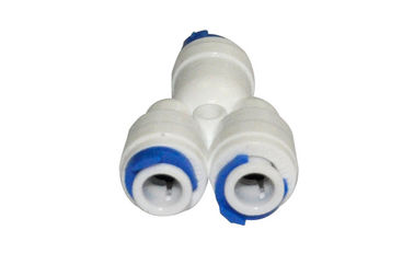 1/4&quot; connecteur rapide de forme de la dérivation en té des accessoires K702/K706 d'épurateur de l'eau de tube Y fournisseur