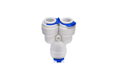 1/4&quot; connecteur rapide de forme de la dérivation en té des accessoires K702/K706 d'épurateur de l'eau de tube Y fournisseur