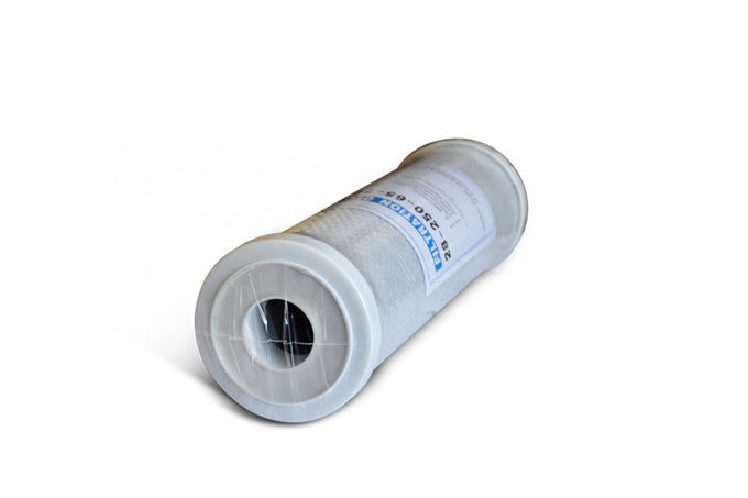 Biens matériaux alcalins de revêtement en PVC de cartouche filtrante de l'eau de 10 pouces CTO