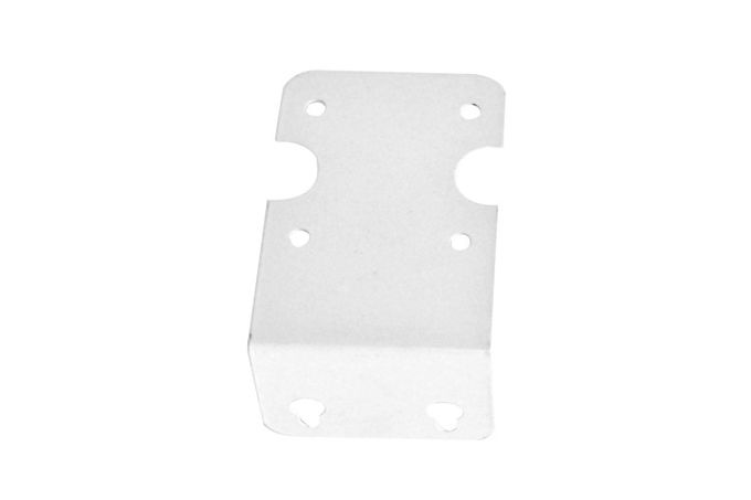 Métal d'accessoires d'épurateur de l'eau d'étape unique accrochant 20" couleur blanche